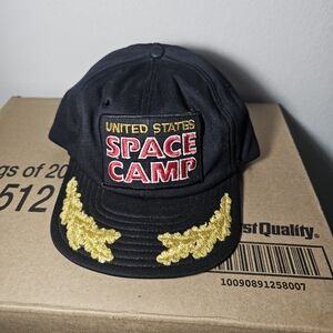 Vintagw space camp hat, made in usa